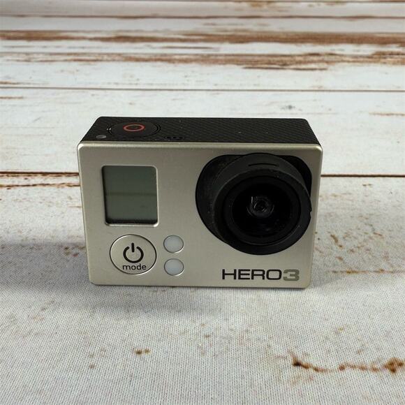 GoPro HERO3 Black Edition Action Camera High-Res Video Wide-Angle Lens
